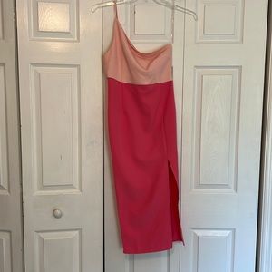 Pink Lily Two Tone Pink Dress NWOT